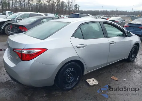 2014 Toyota Corolla Le z USA, uszkodzony, nr VIN 2T1BURHE3EC092302